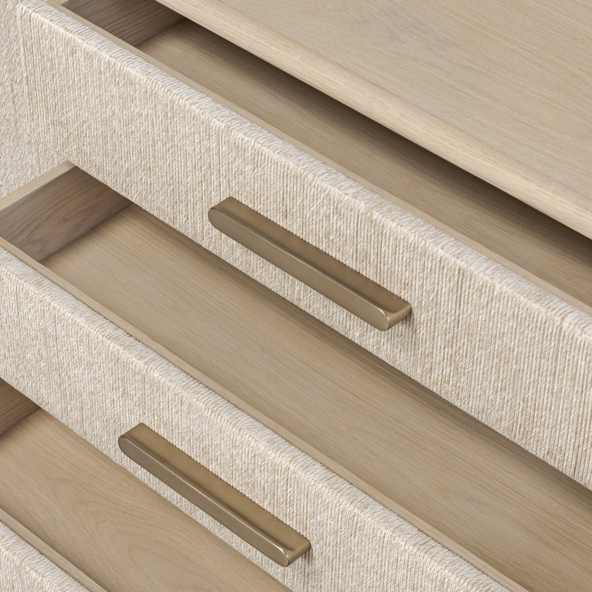 Rosenell Media Console-Oak Solid