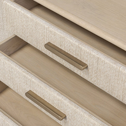 Rosenell Media Console-Oak Solid