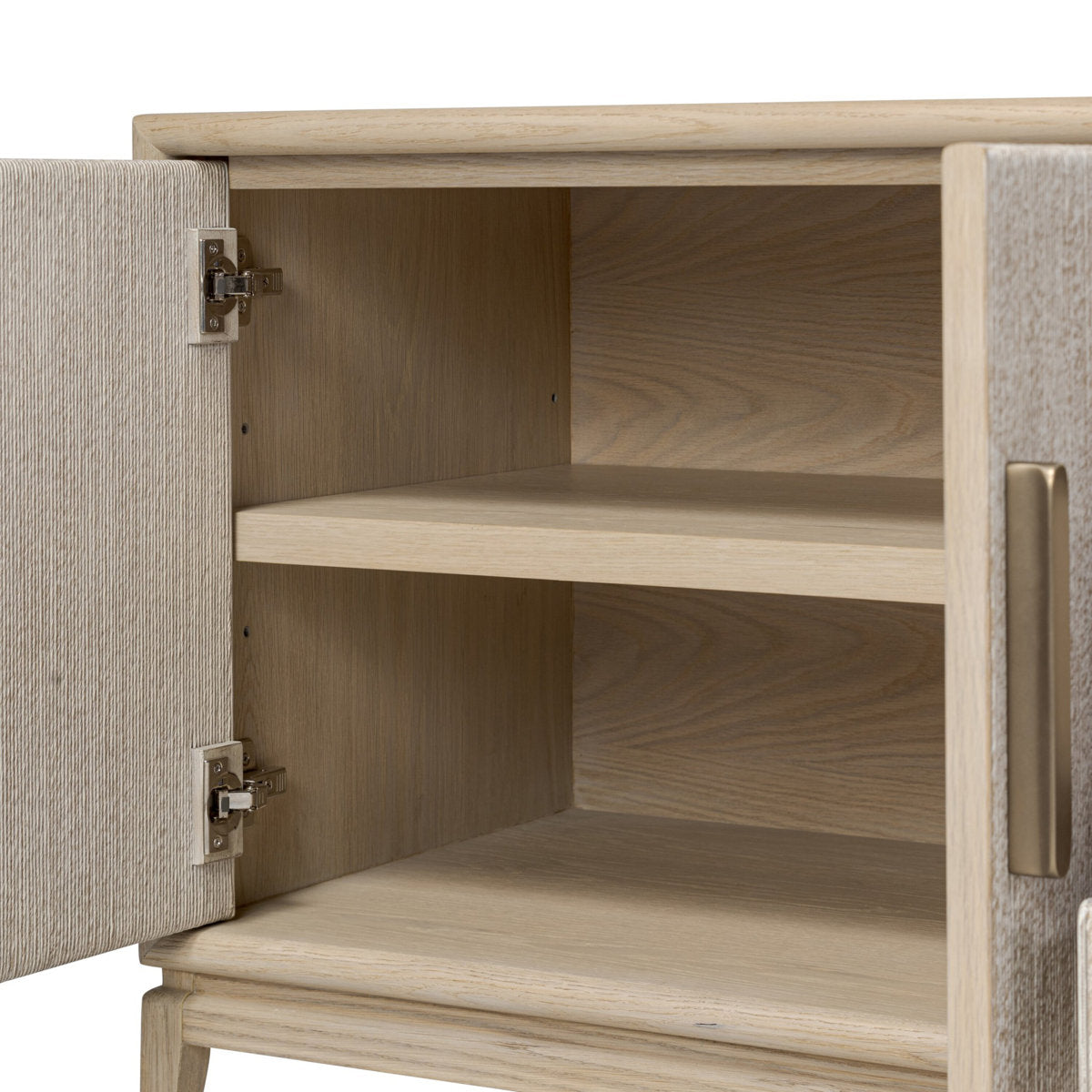 Rosenell Media Console-Oak Solid