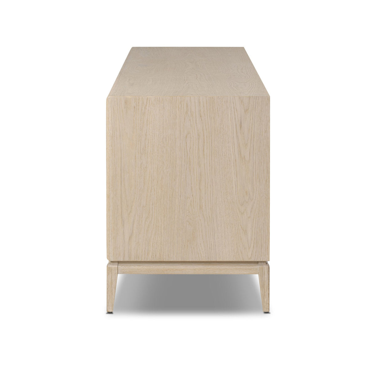 Rosenell Media Console-Oak Solid
