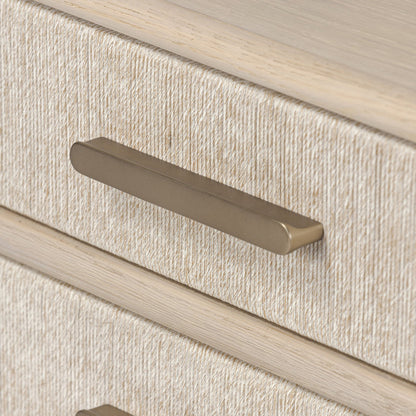 Rosenell Media Console-Oak Solid