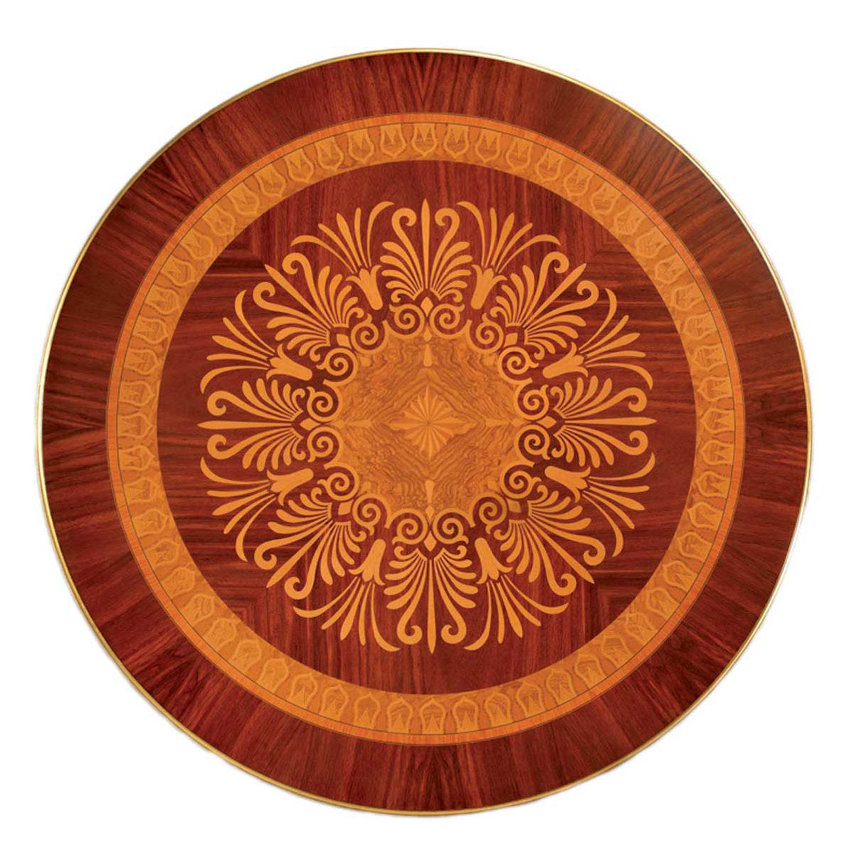 Rosewood Solid Wood Pedestal Dining Table