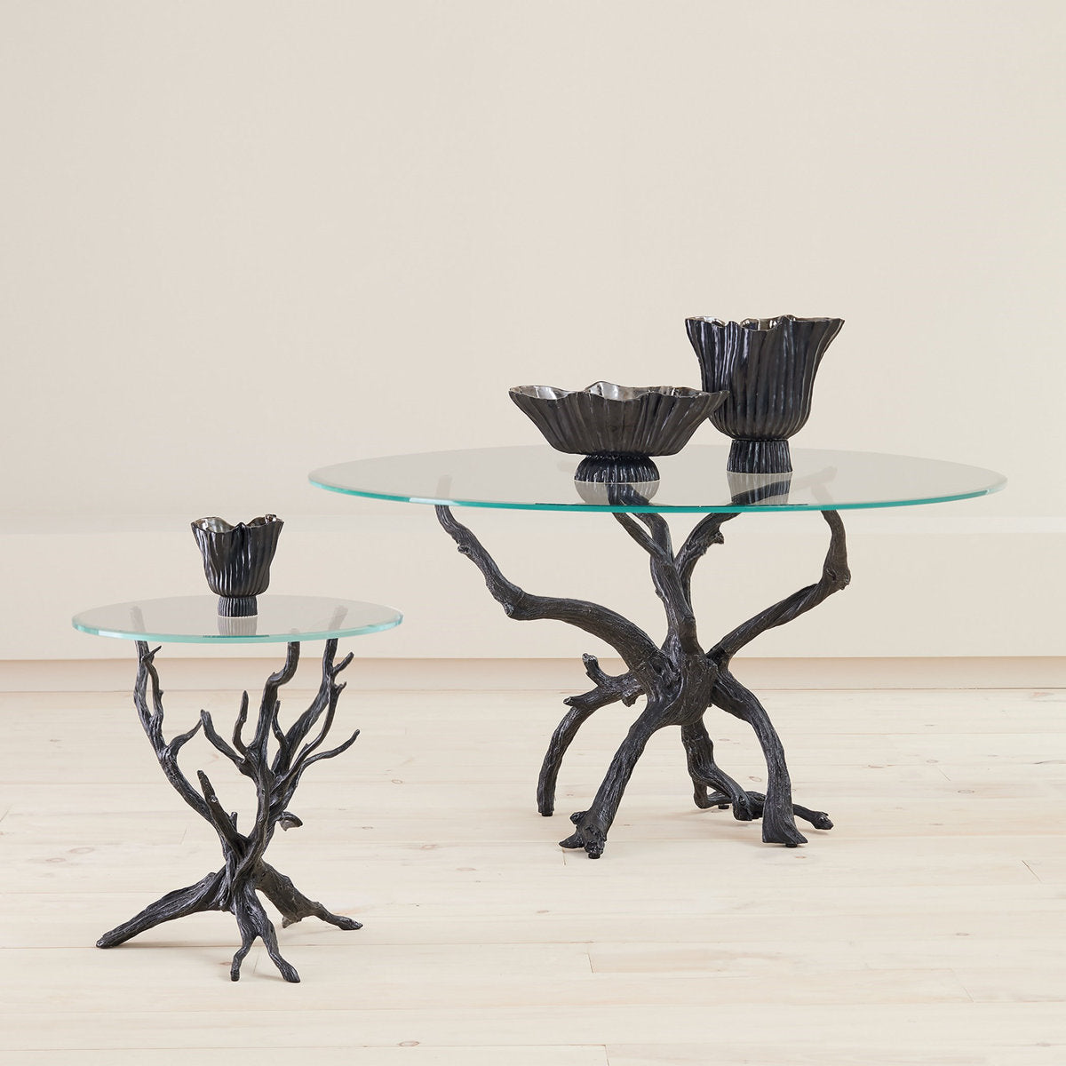 Round Glass Dining Table