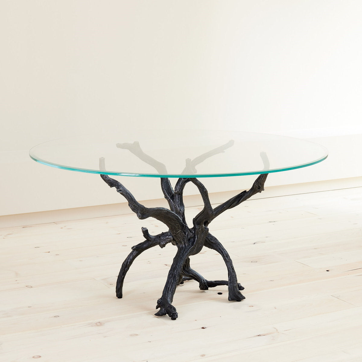 Round Glass Dining Table