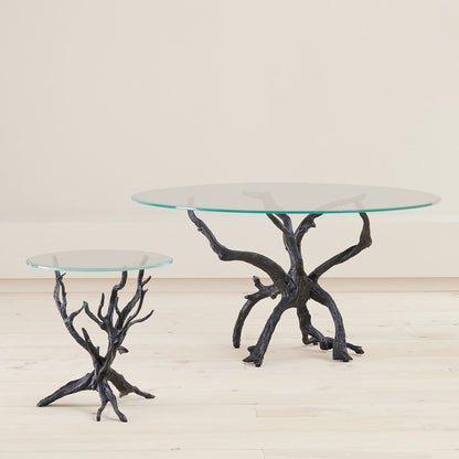 Round Glass Dining Table