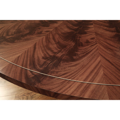 Round Mahogany Dining Table For Seating 10-12 People