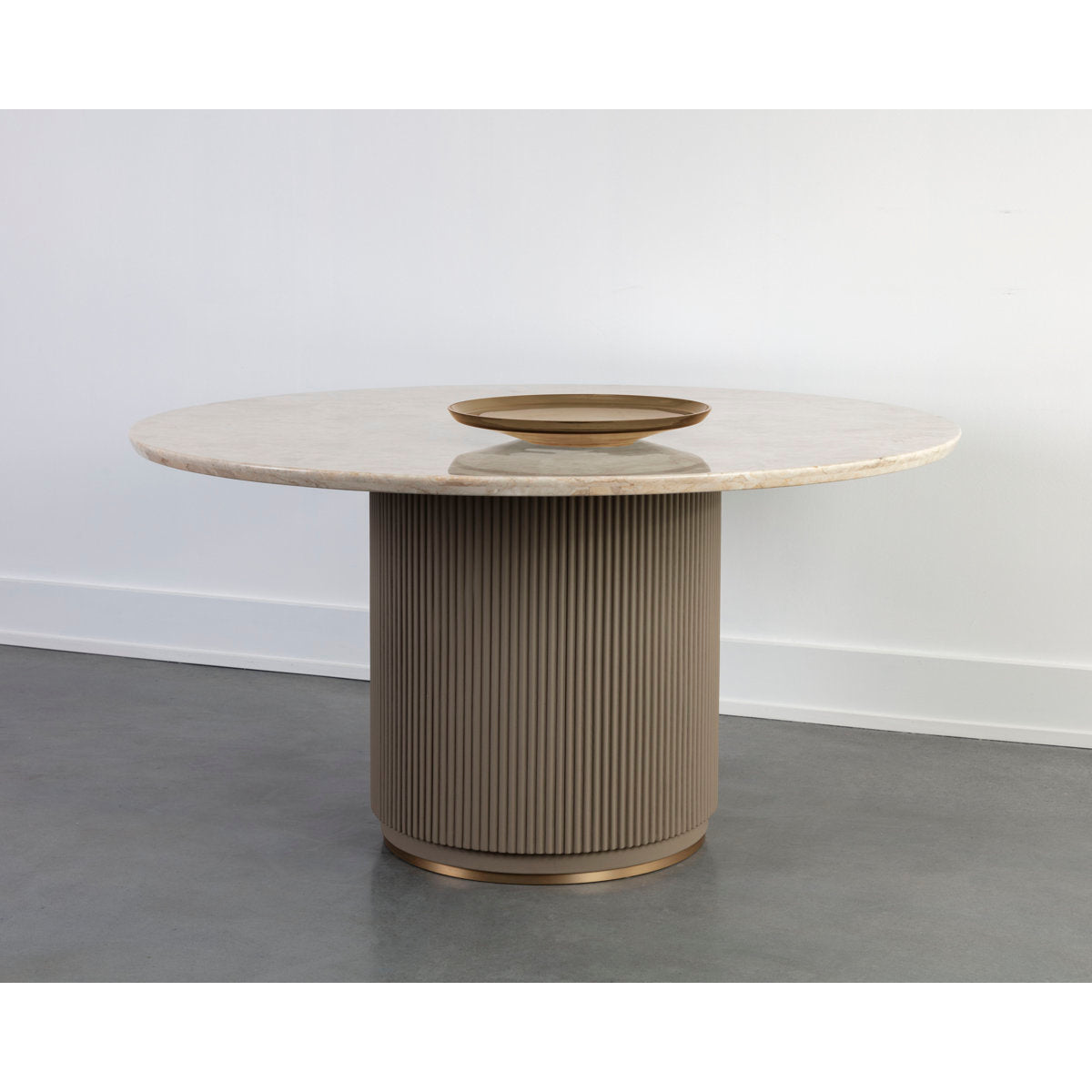 Round Marble Dining Table