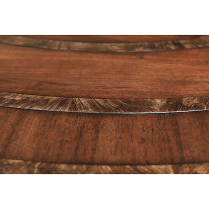 Round Solid Wood Dining Table