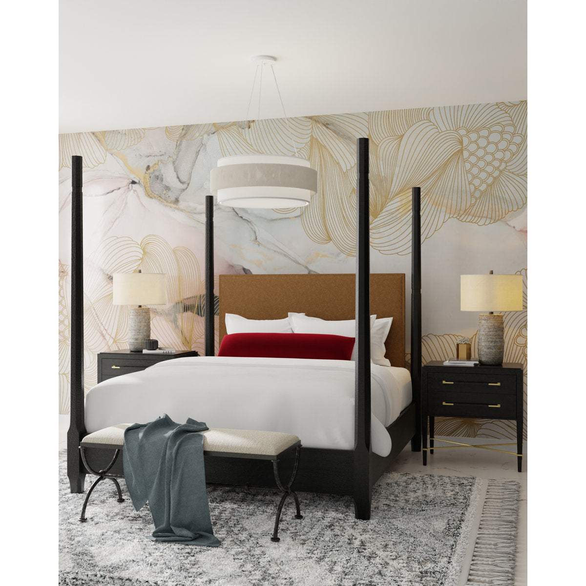 Rousham 6 - Light Chandelier