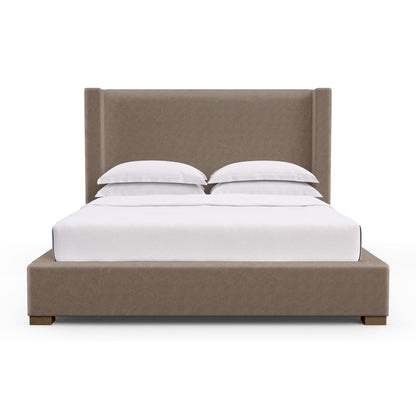 Roxborough Upholstered Wingback Bed