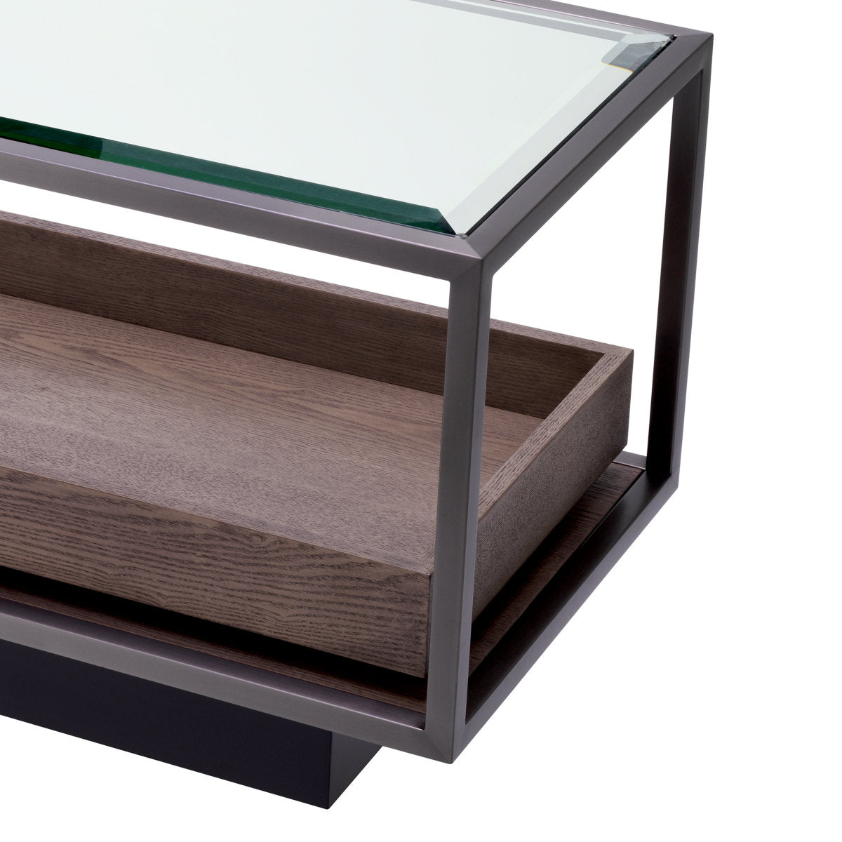 Roxton Glass End Table