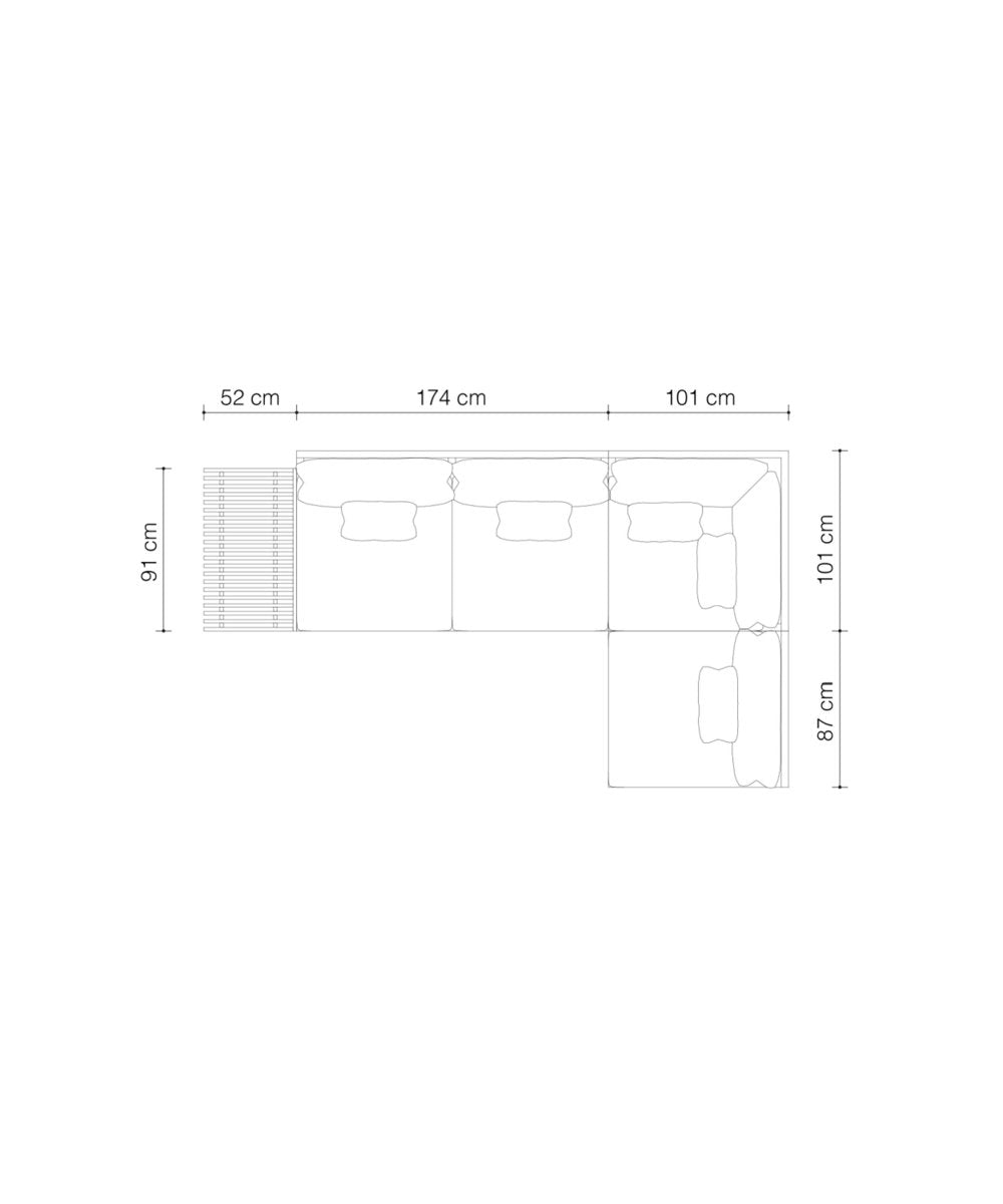Royal Palm Modular Sectional