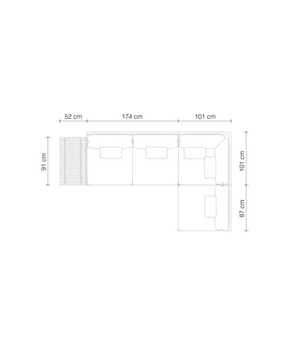 Royal Palm Modular Sectional