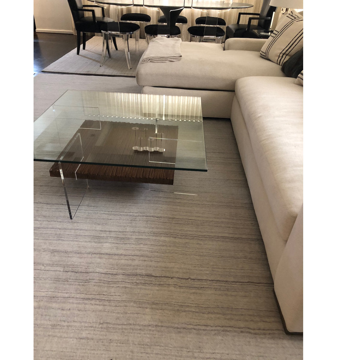 Ruby Glass Coffee Table
