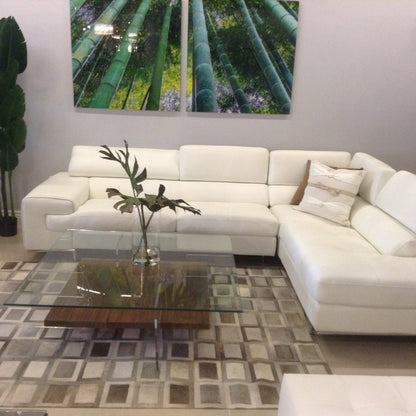 Ruby Glass Coffee Table