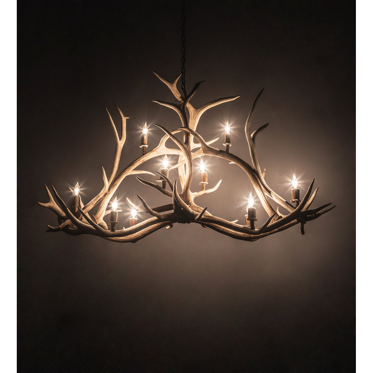Rustic Lodge 10 - Light Chandelier