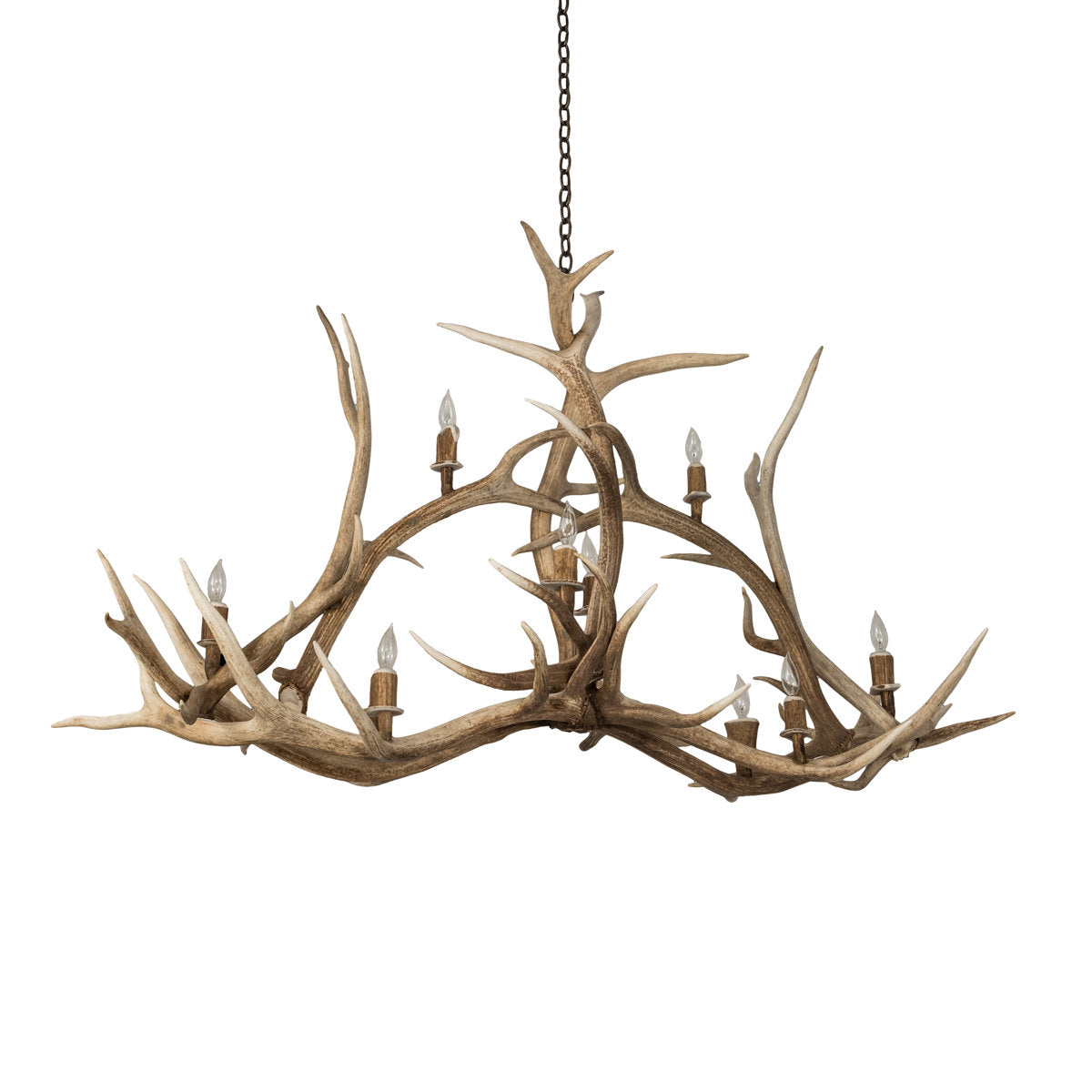 Rustic Lodge 10 - Light Chandelier