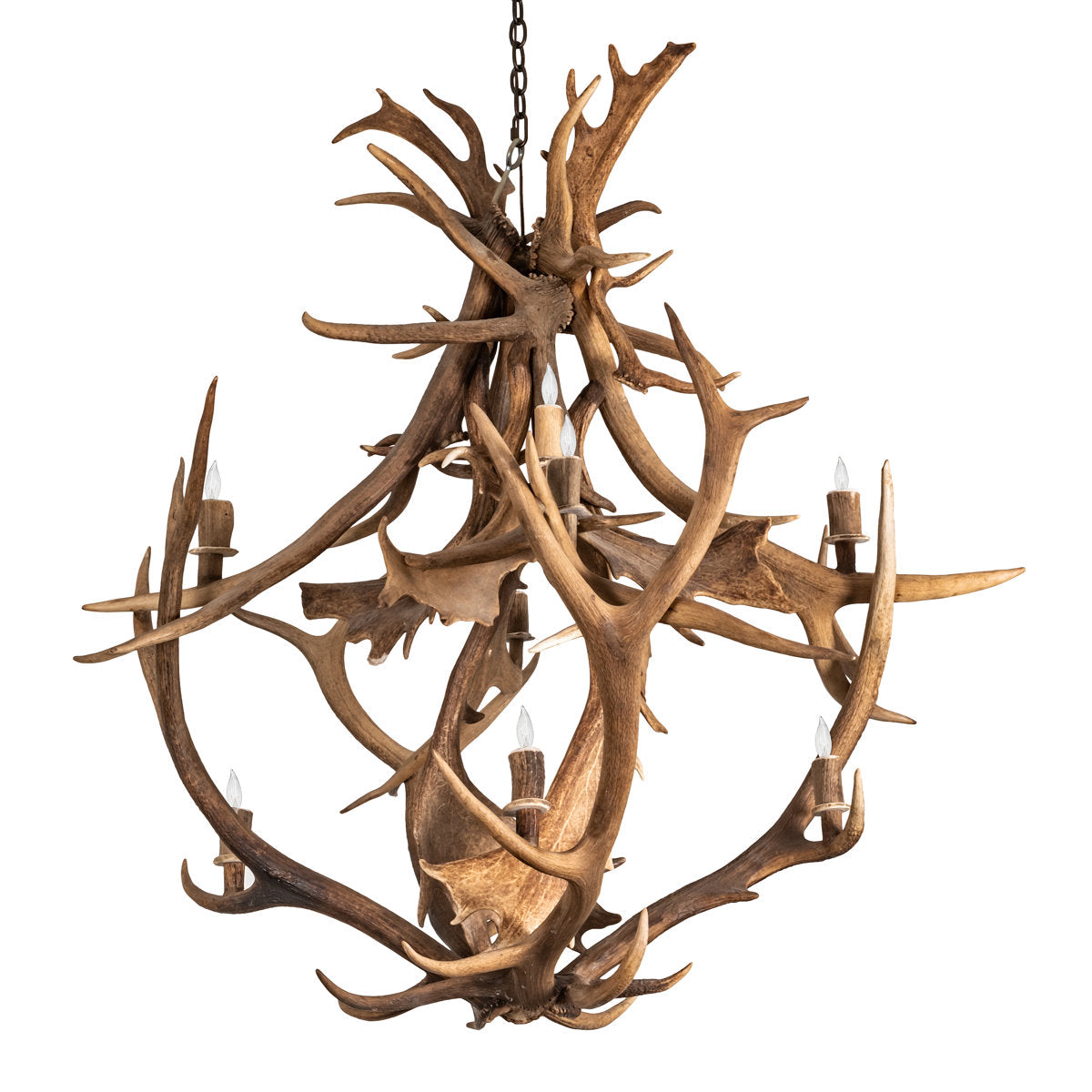 Rustic Lodge 10 - Light Chandelier