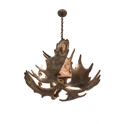 Rustic Lodge 10 - Light Chandelier