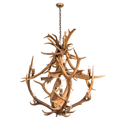 Rustic Lodge 10 - Light Chandelier