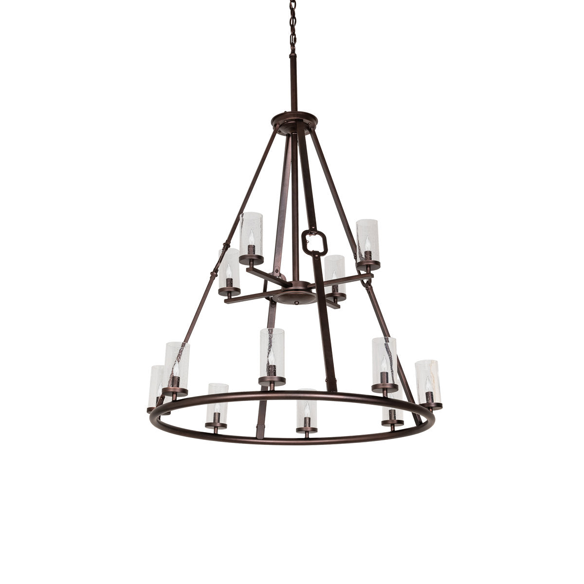 Rustic Lodge 12 - Light Chandelier