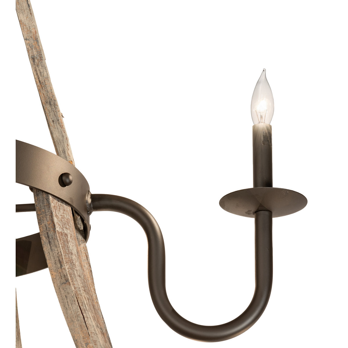 Rustic Lodge 12 - Light Chandelier