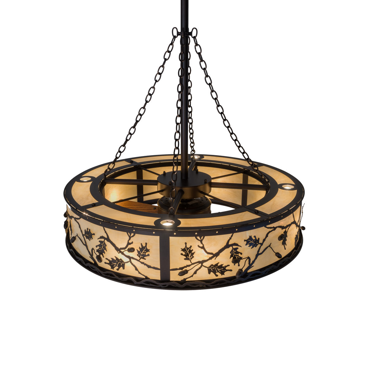 Rustic Lodge 12 - Light Chandelier