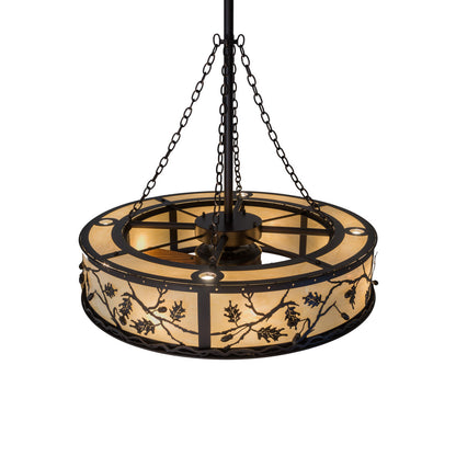 Rustic Lodge 12 - Light Chandelier