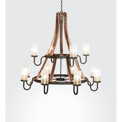 Rustic Lodge 12 - Light Chandelier