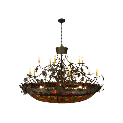 Rustic Lodge 12 - Light Chandelier