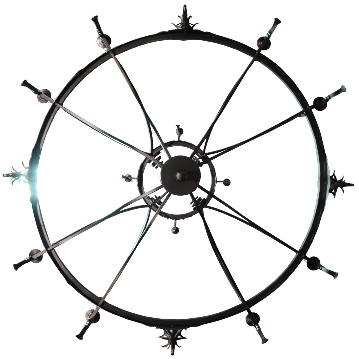 Rustic Lodge 12 - Light Chandelier