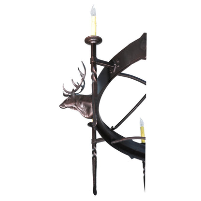 Rustic Lodge 12 - Light Chandelier