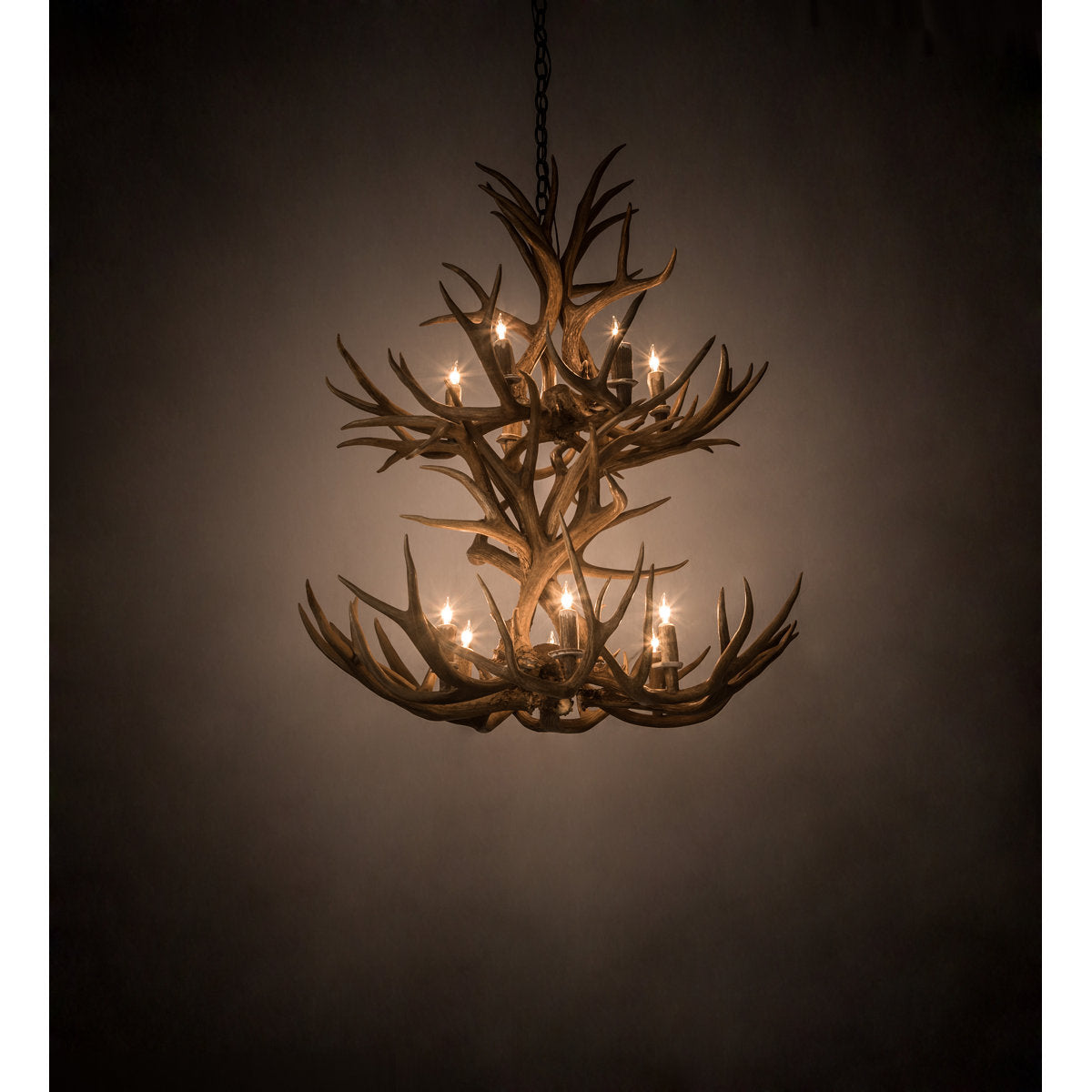 Rustic Lodge 12 - Light Chandelier