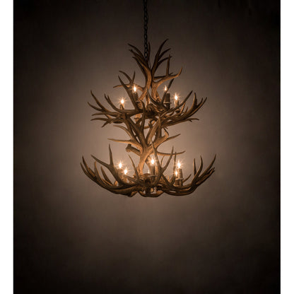 Rustic Lodge 12 - Light Chandelier