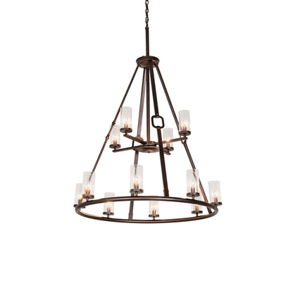 Rustic Lodge 12 - Light Chandelier