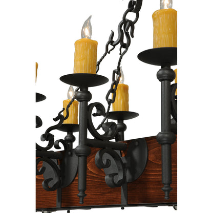 Rustic Lodge 15 - Light Chandelier