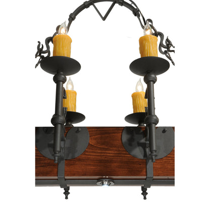Rustic Lodge 15 - Light Chandelier