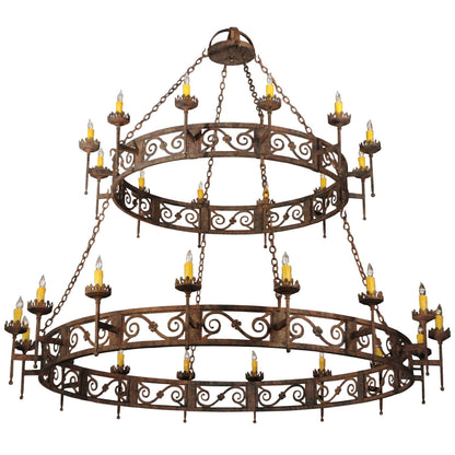 Rustic Lodge 16 - Light Chandelier
