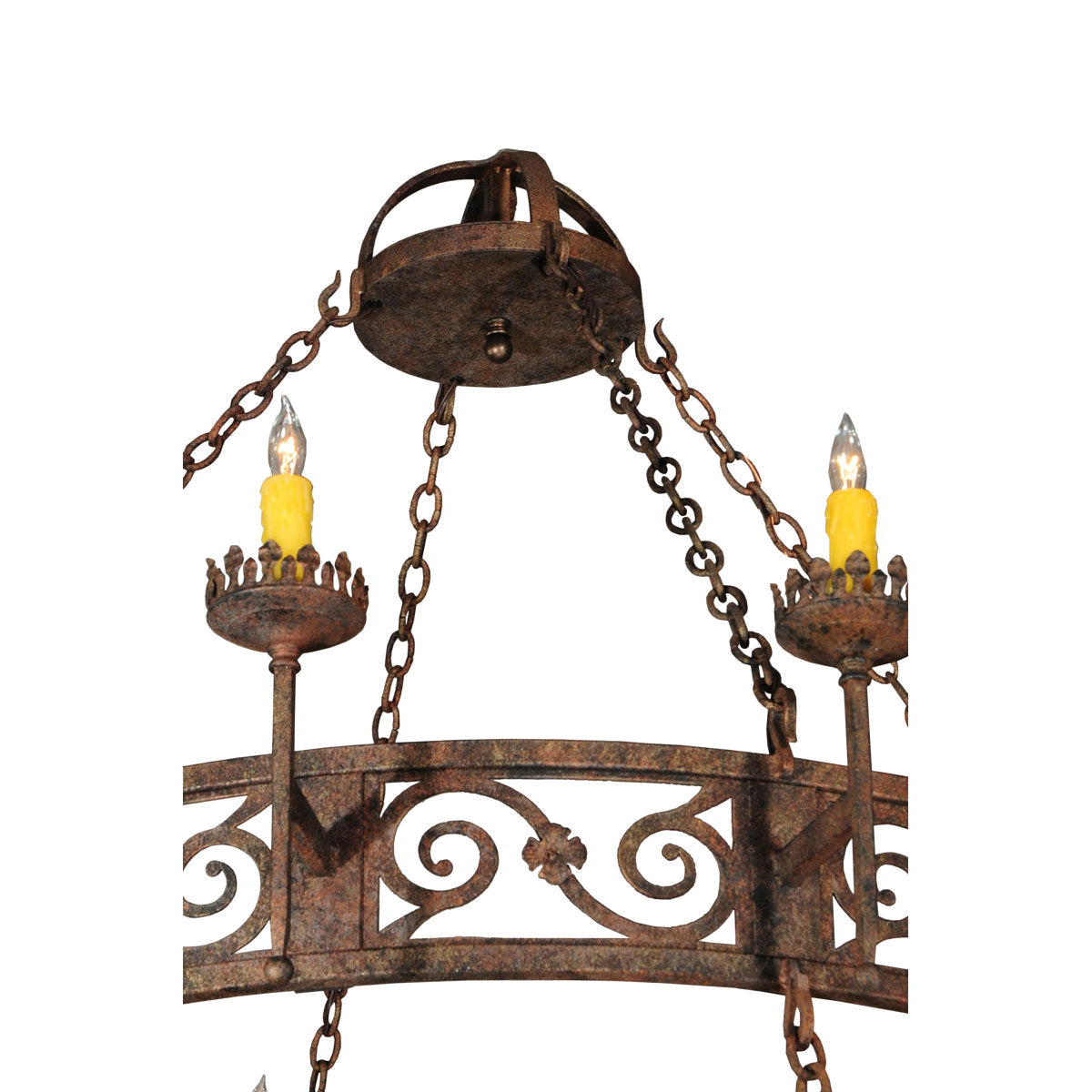 Rustic Lodge 16 - Light Chandelier