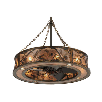 Rustic Lodge 16 - Light Chandelier