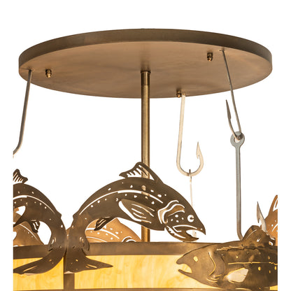Rustic Lodge 18 - Light Chandelier