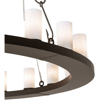 Rustic Lodge 20 - Light LED Chandelier
