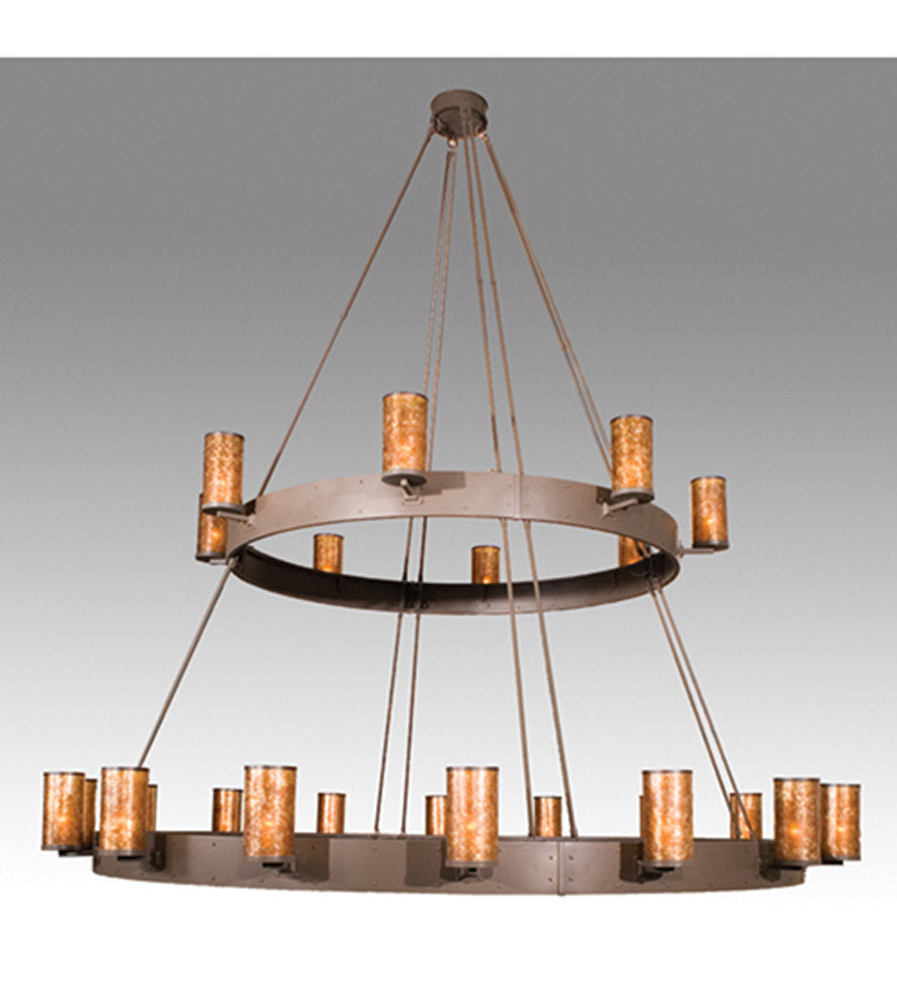 Rustic Lodge 24 - Light Chandelier
