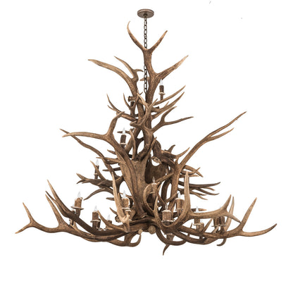 Rustic Lodge 24 - Light Chandelier