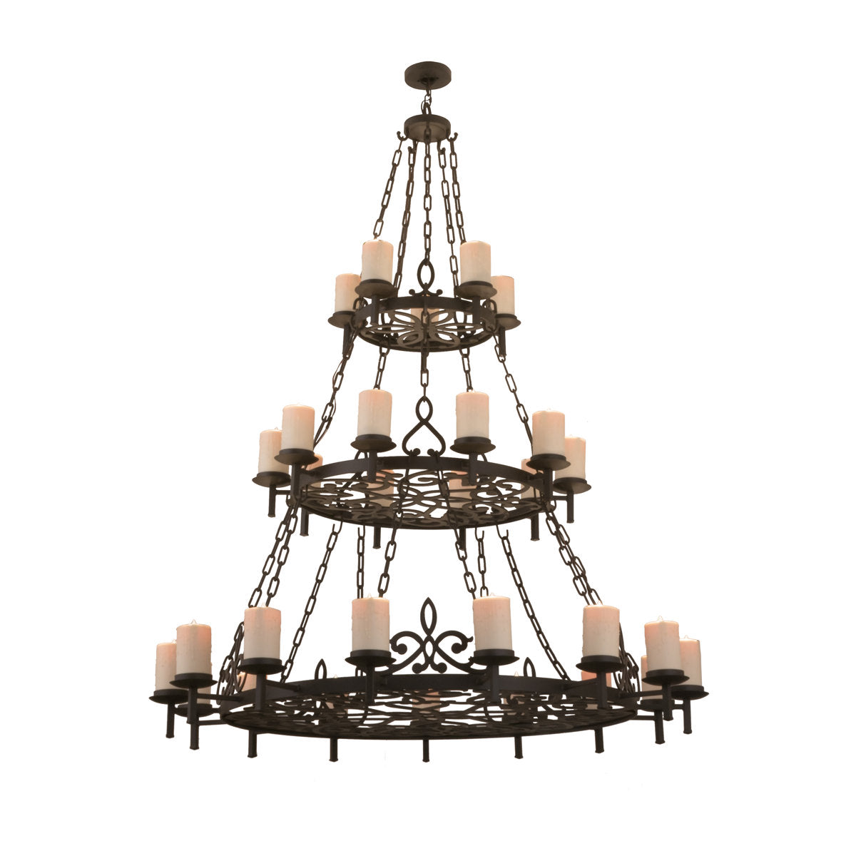 Rustic Lodge 30 - Light Chandelier