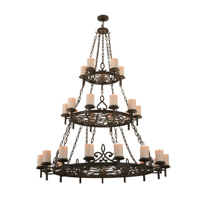 Rustic Lodge 30 - Light Chandelier