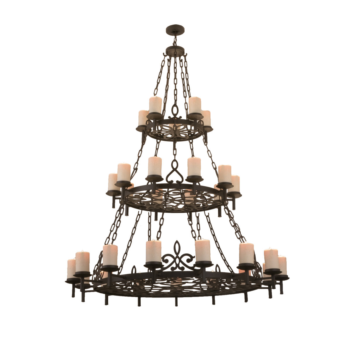 Rustic Lodge 30 - Light Chandelier