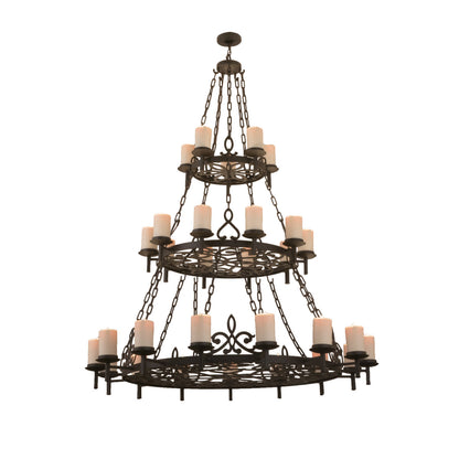 Rustic Lodge 30 - Light Chandelier