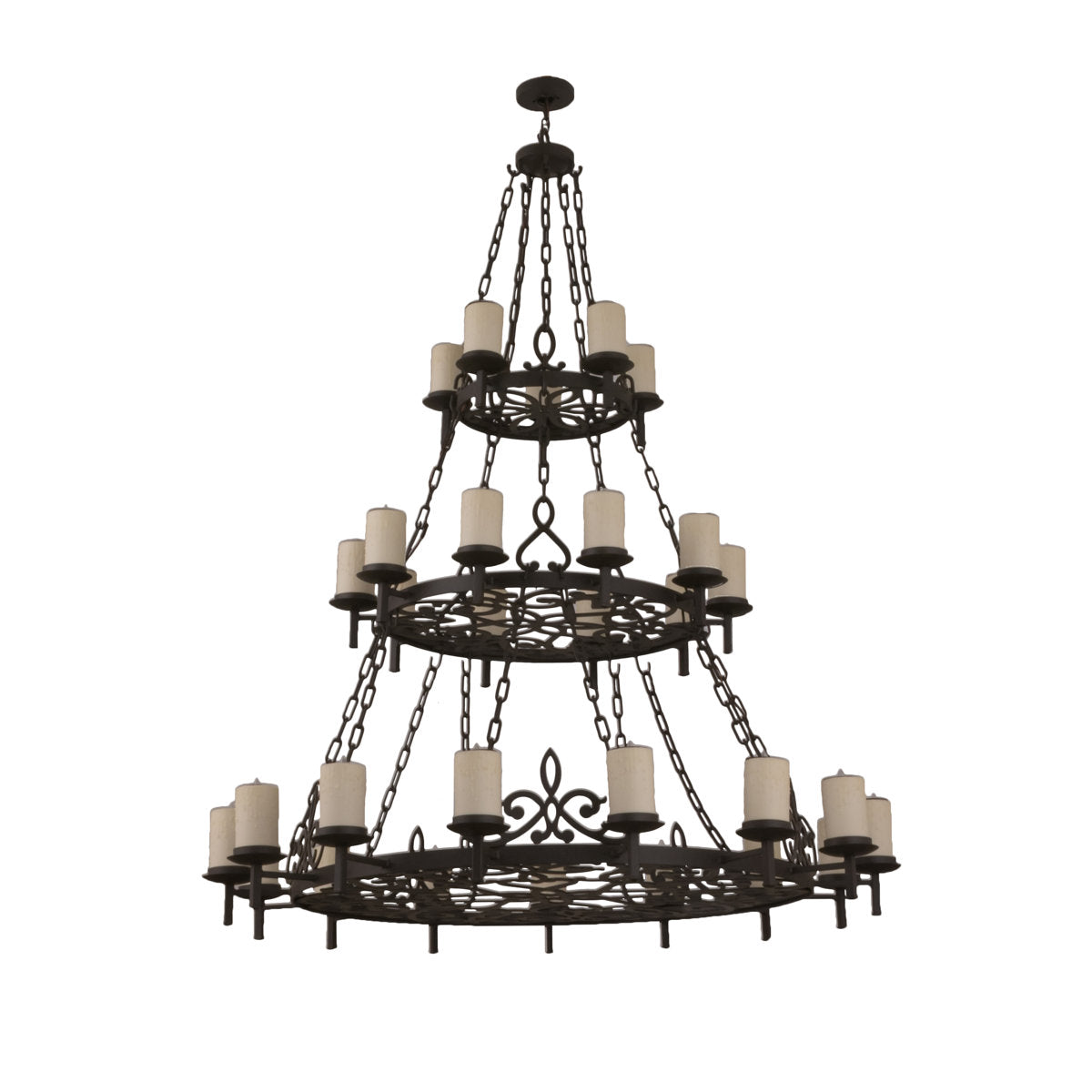 Rustic Lodge 30 - Light Chandelier