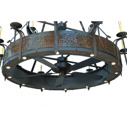 Rustic Lodge 34 - Light Chandelier